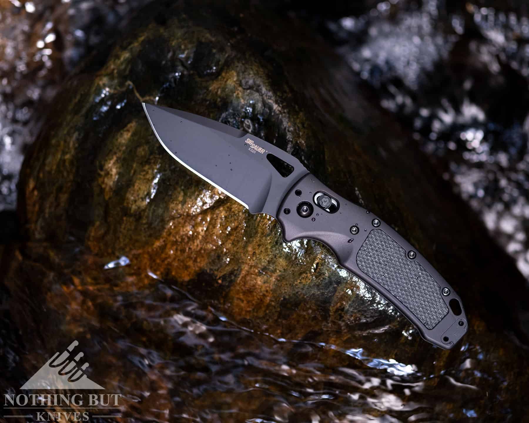 Exploring the wilderness with the Hougue K320 Pro tactical knife.