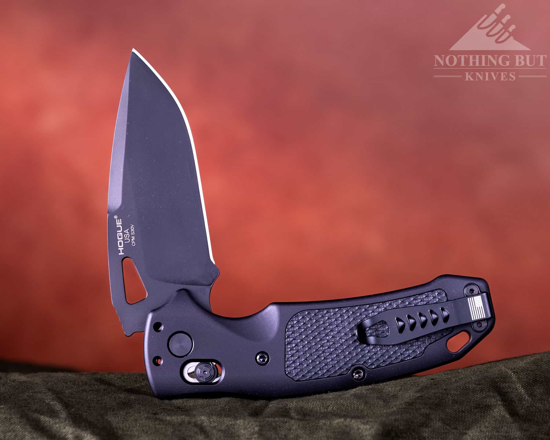 The Hogue K320  Tactical folding knife is a good choice for understated self defense. 