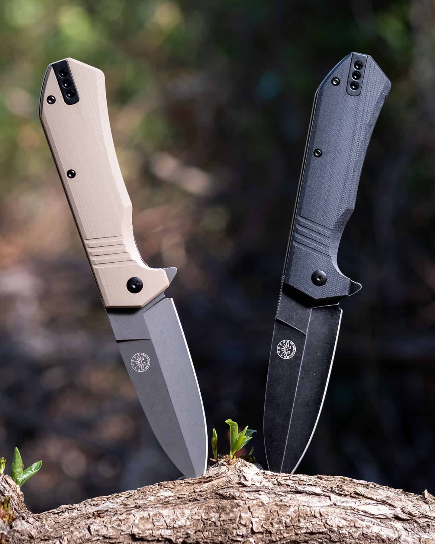 Header image for our review of the Off-Grid Stinger tactical pocket knife.