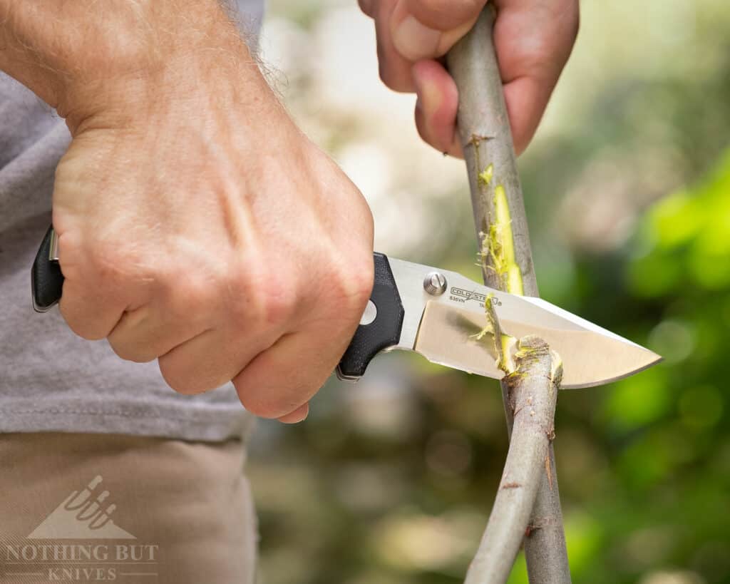 Cold Steel Engage Review - Image 10 The Engage is a good option for branch clearing.