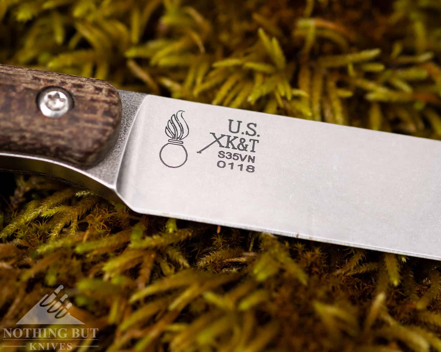 White River Knives Exodus 4 Review - Image 9 The S3fVN steel blade on the Exodus 4 is a little on the soft side which is nice for those that want a tough blade rather than a hard blade.