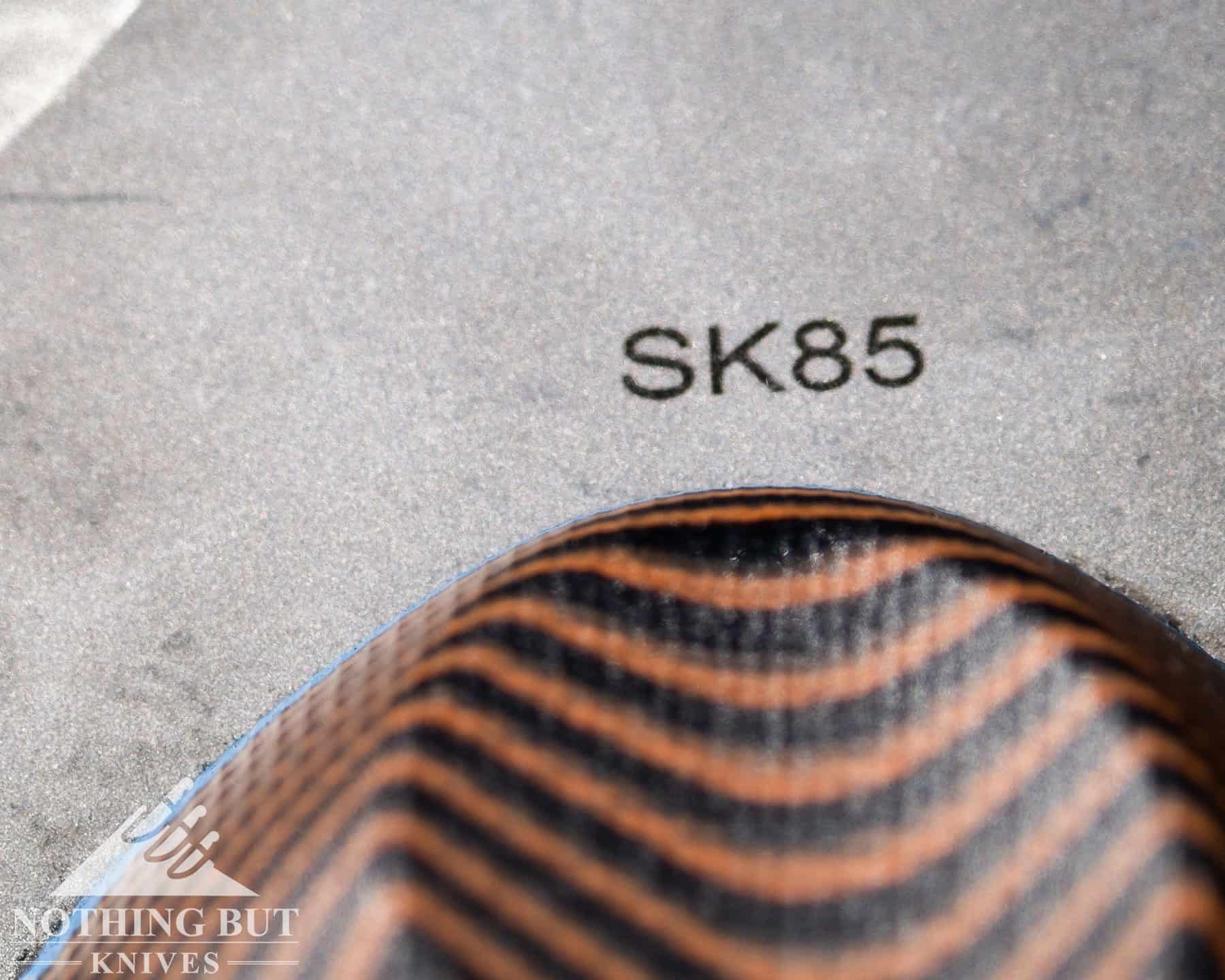 Work Tuff Gear Apex Review - Image 11 Sk85 steel is a tough steel that is great for outdoor work.