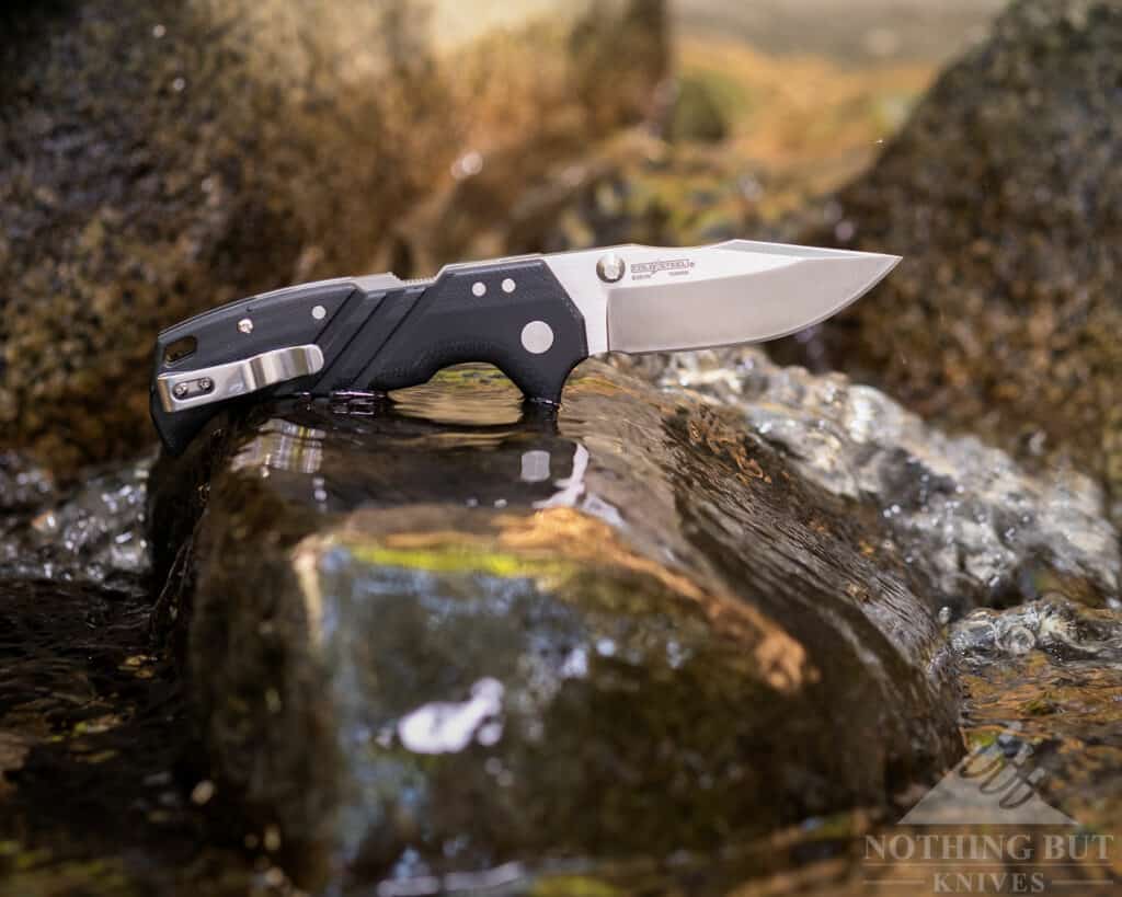 The Cold Steel Engage is a great outdoor companion for hiking, fishing or hunting. 
