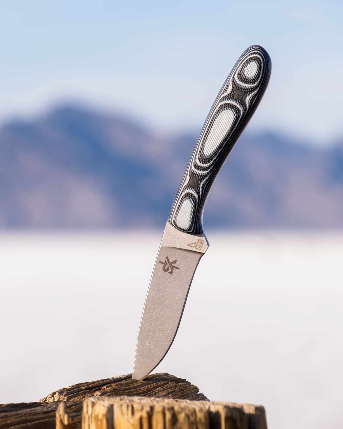 The Salt Flats with Schenk Knives outside of Salt Lake City after Blade Show West 2022