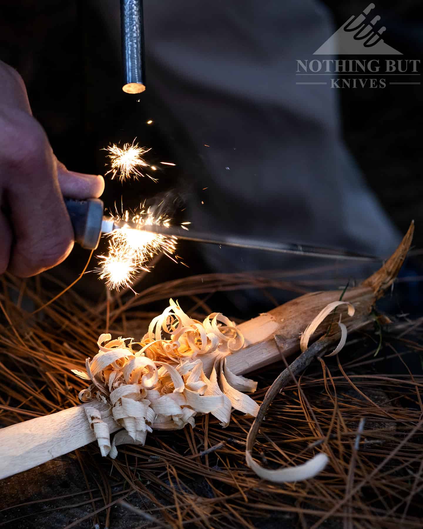 Demko Freereign Review - Image 10 The FreeReign threw a fair amount of spark from a ferro rod.