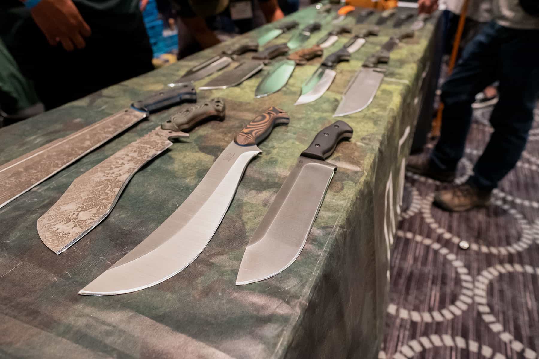 Work Tuff Gear Table at Blade Show West 2022