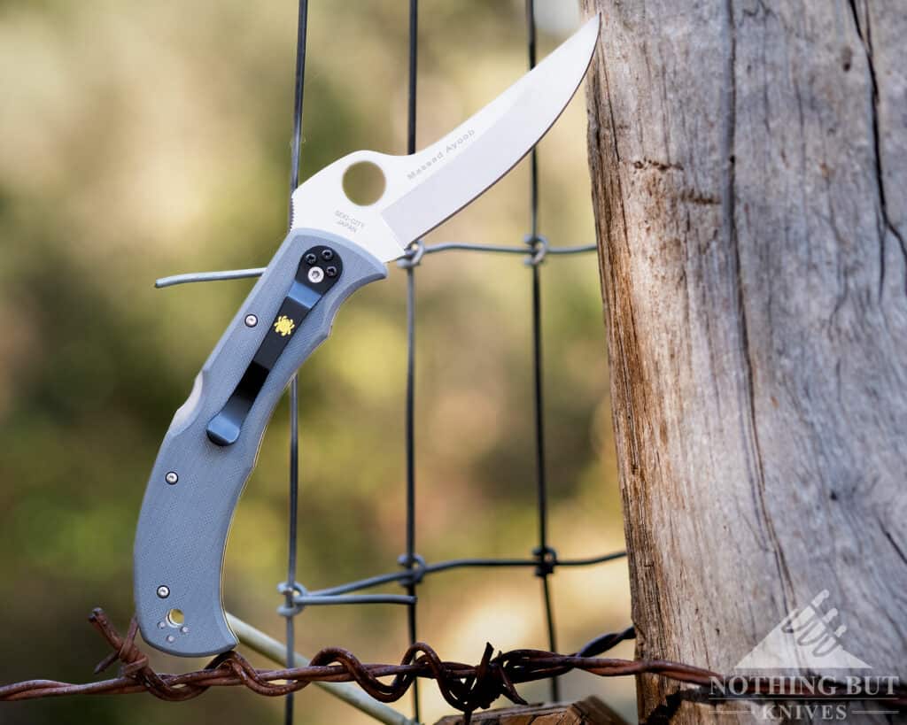 Spyderco'S Massad Ayoob C60 - Image 6 While this is a knife that's designed for self-defense, the build has none of the cliche elements that make some knives look more intimidating.