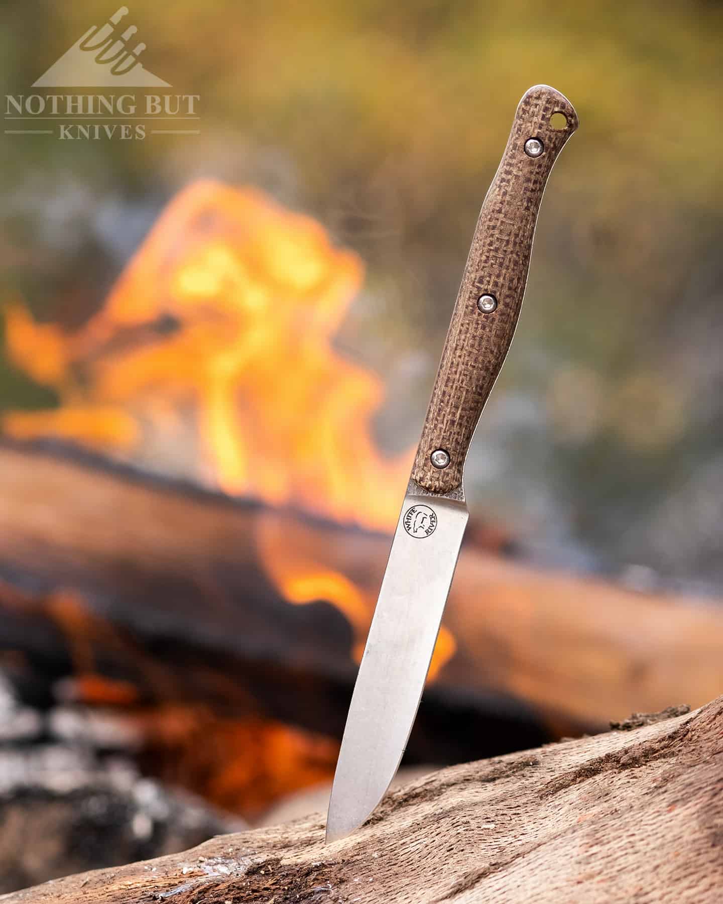 The White River Knives Exodus for a an excellent camping tool, and a great opting for the camping fan on your gift list.  