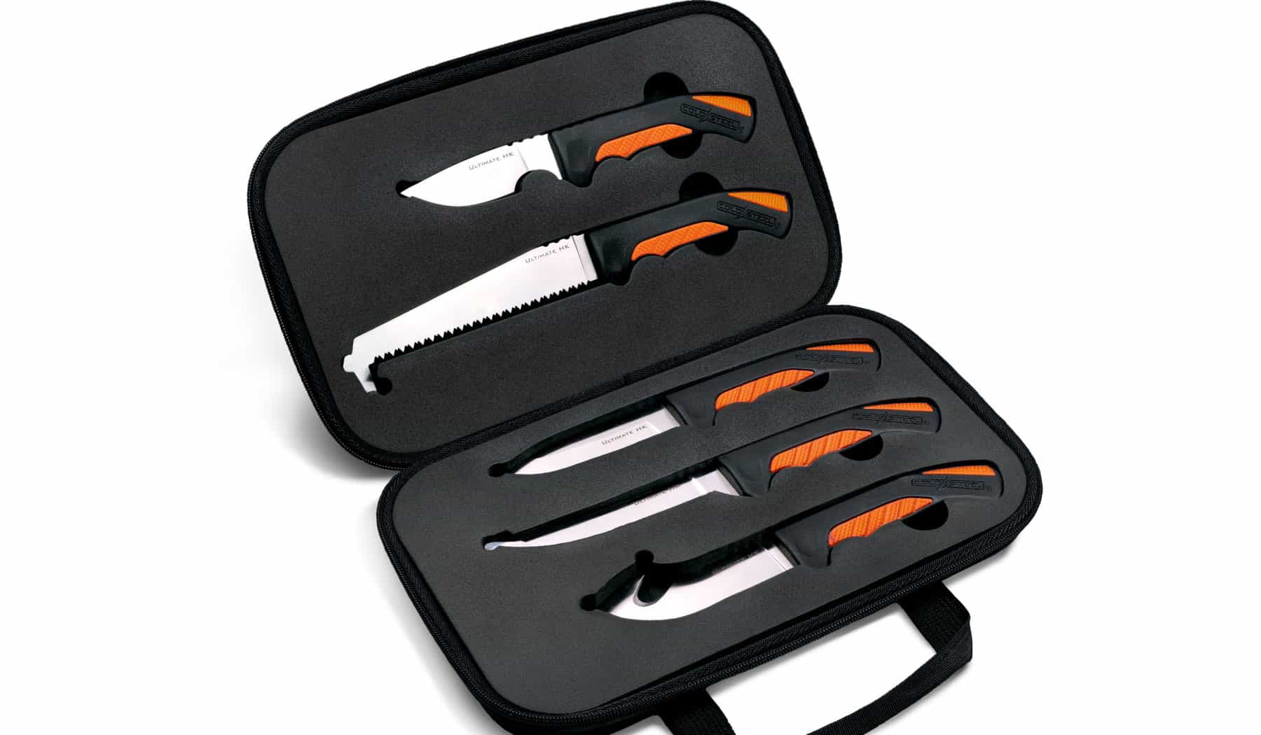 JERO P3 Series Hunters Butcher Knife Set - Narrow Blade Butcher Knife, Deer  Skinner And Boning Knife - Meat Processing Knife Set Or Camp Knife Set 