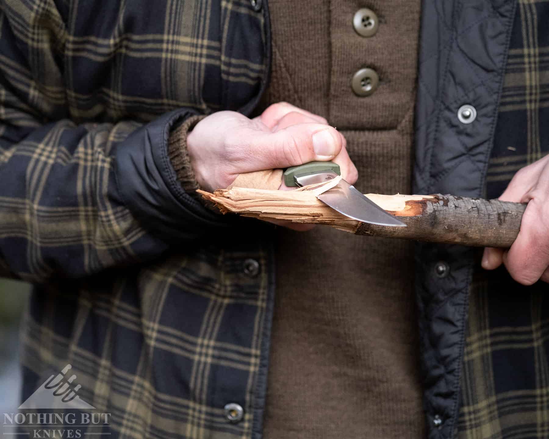 Civivi Tamashii Review - Image 4 The ergonomic handle and well designed blade make the Tamashii an ideal knife for a variety of work related tasks.