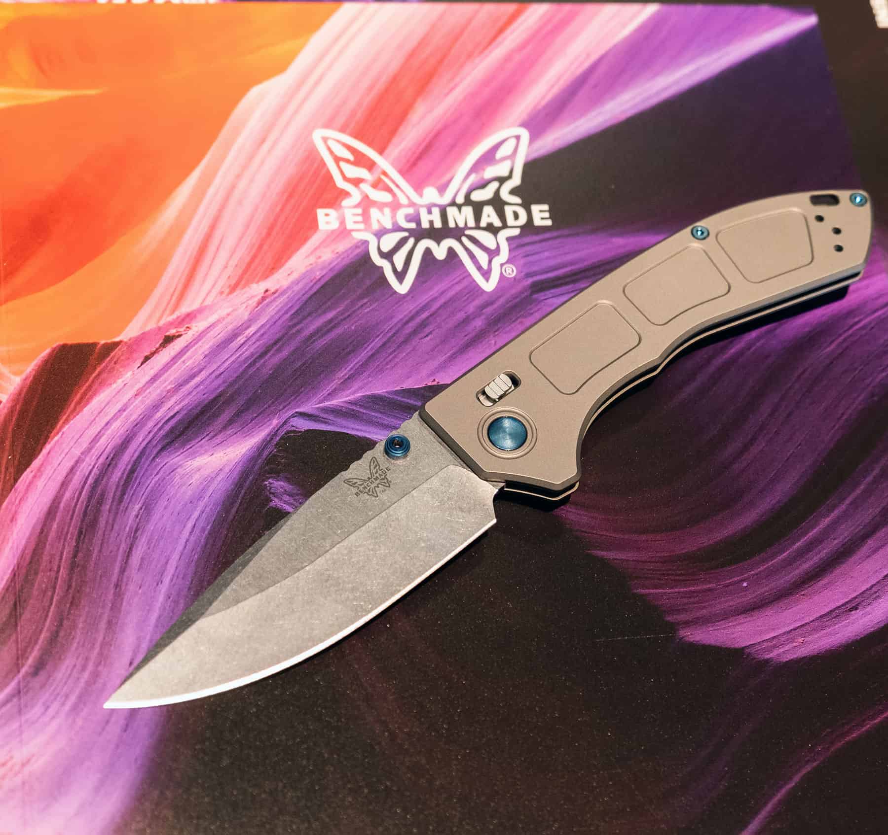 Shot Show 2023 Day 1 - Image 6 The Benchmade Narrows is a lightweight pocket folder.
