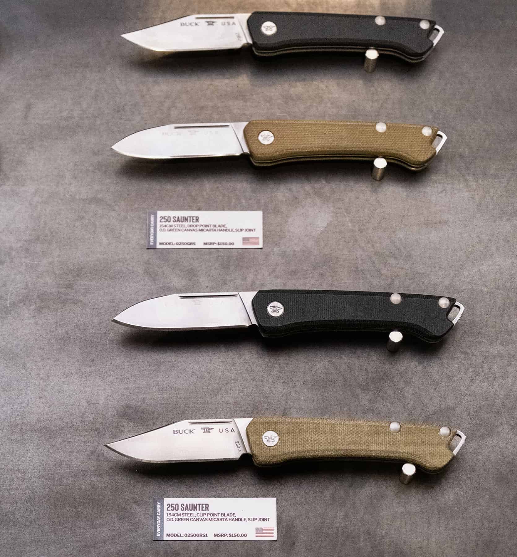 Shot Show 2023 Day 3 - Image 3 The new versions of the Saunter is a good sign that this knife is here to stay.