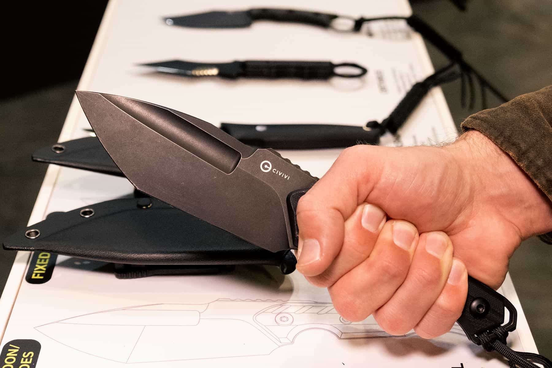 Shot Show 2023 New Knife Wrap-Up - Image 13 The Concept 22 is a new fixed blade from Civivi in 2023.