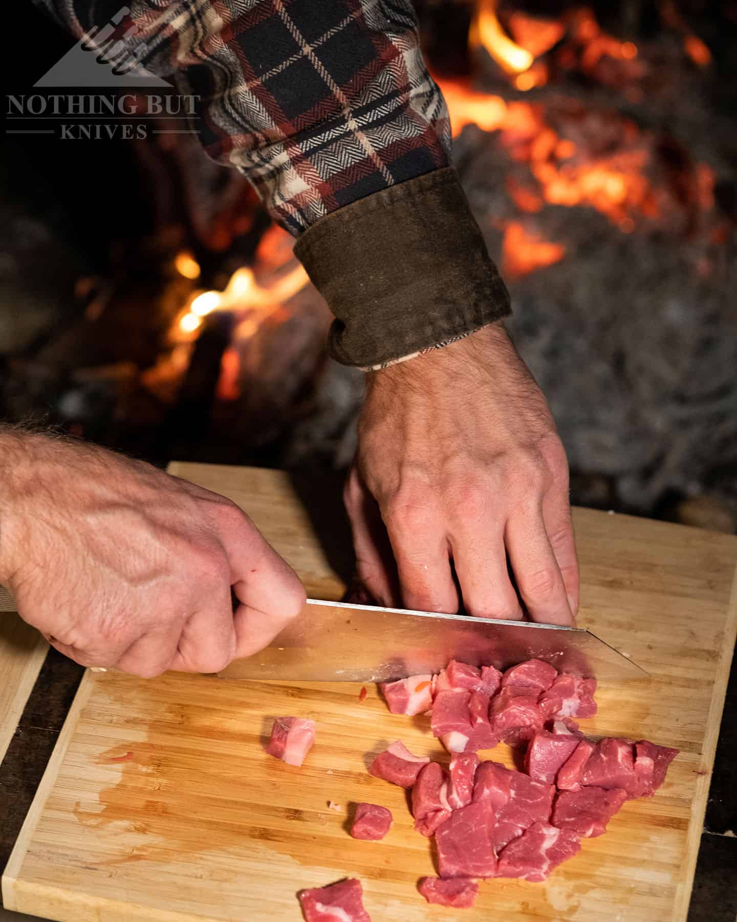 The Overland is an excellent chef knife option if you cook a lot of meat.