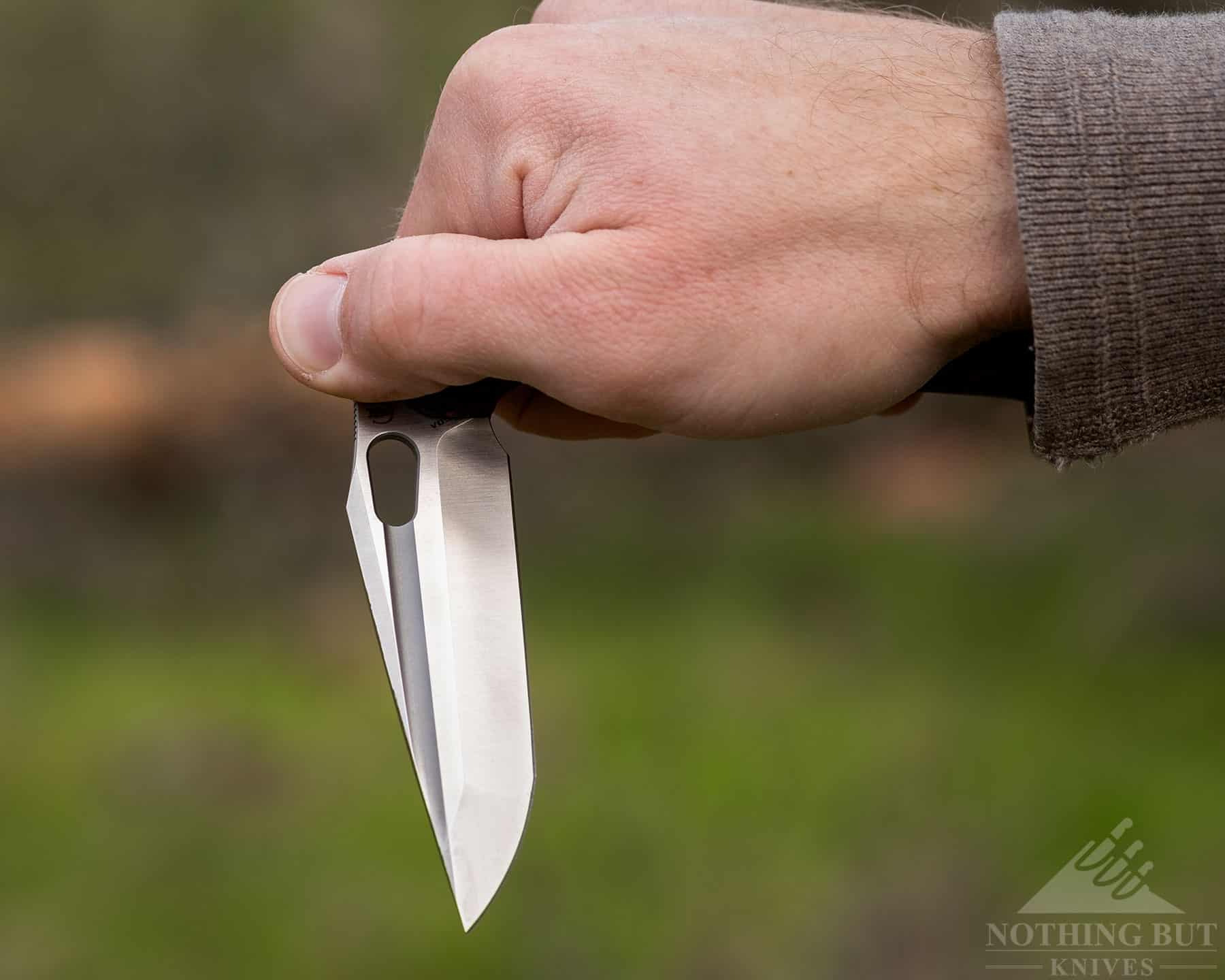 Vosteed Thunderbird Review - Image 3 Front flipping fun with the Thunderbird folding knife.