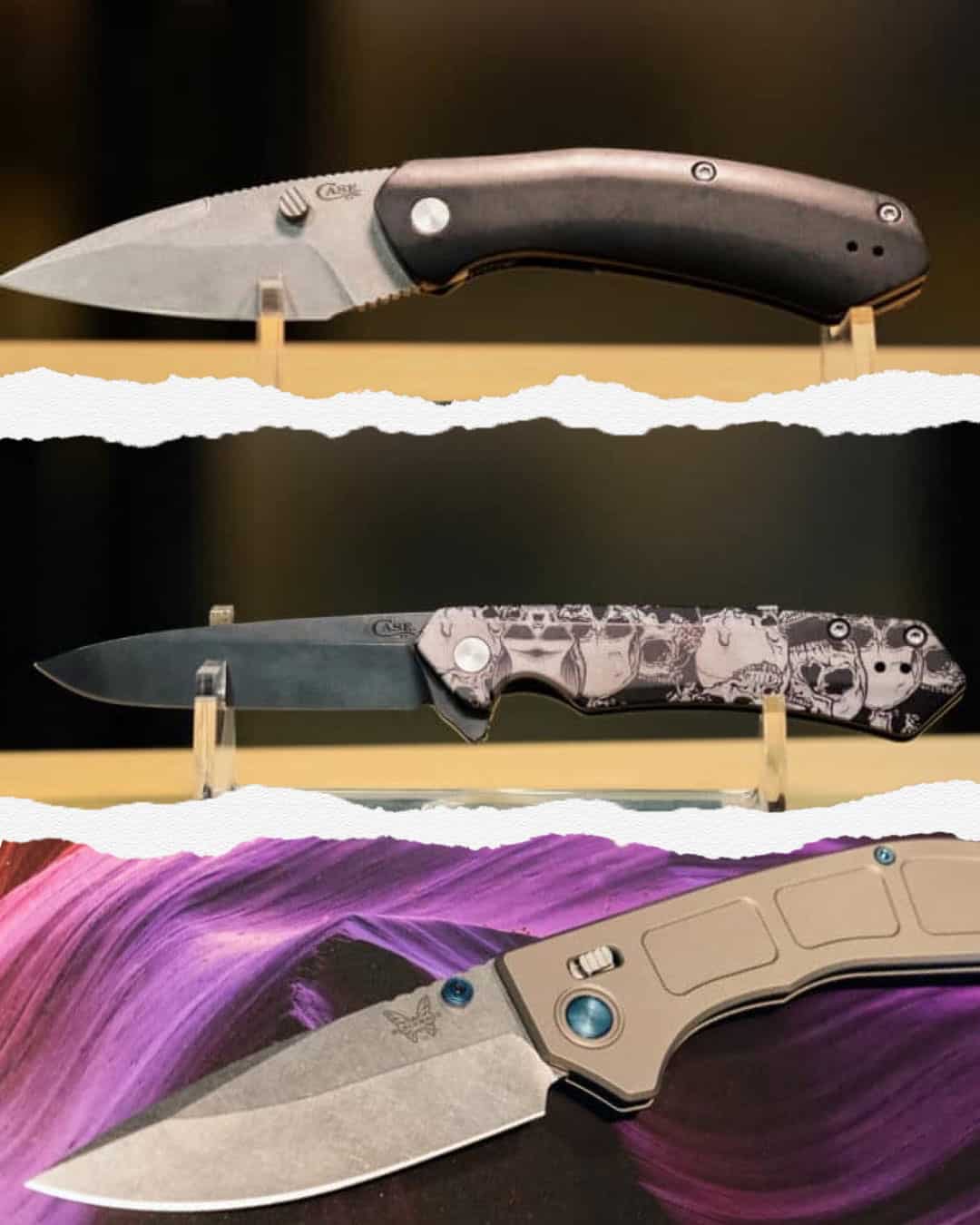 We found some great new knives from Benchmade and Case on the first day of SHOT Show 2023.