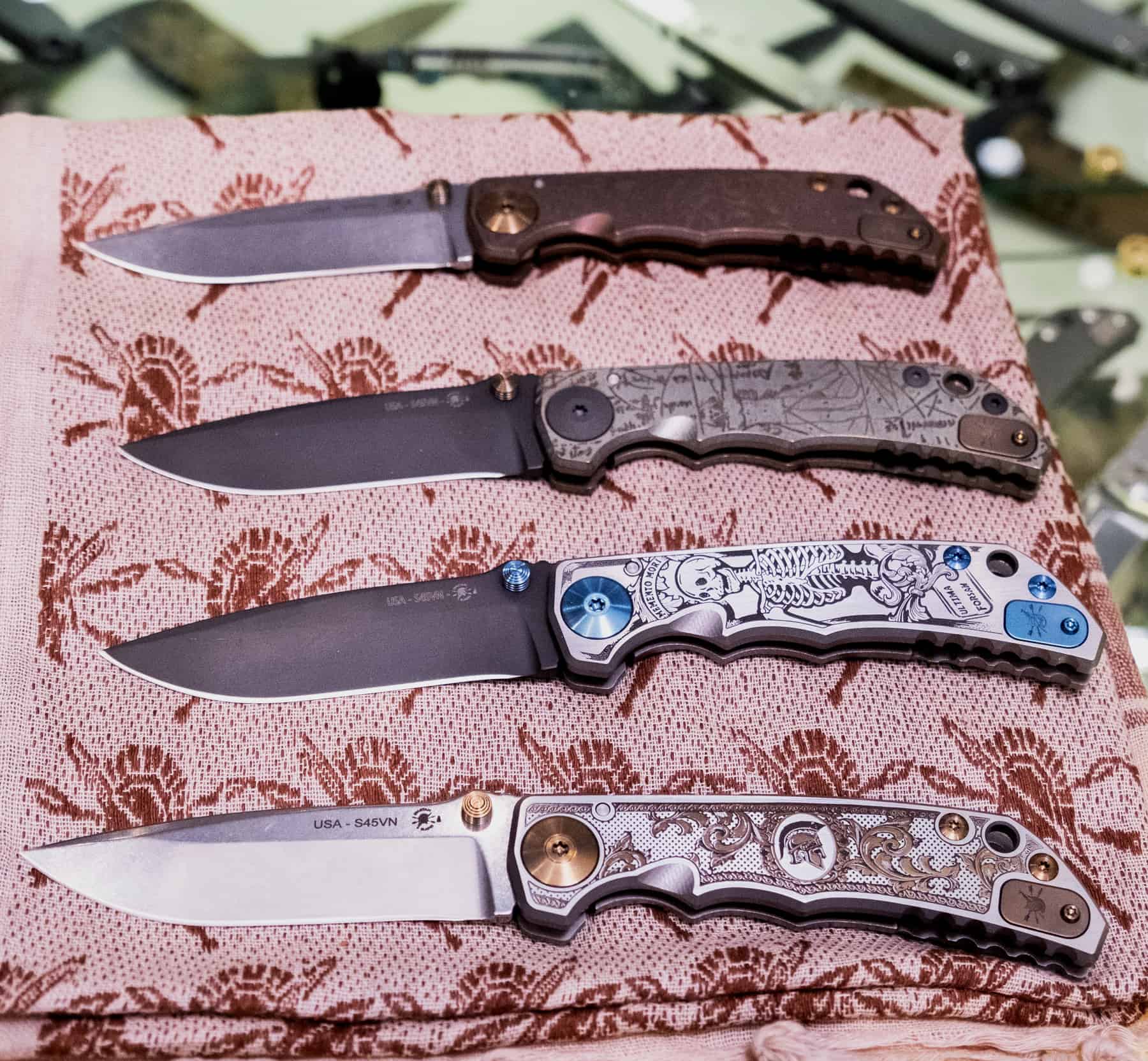 Spartan Blades Limited edition Harsey folders.