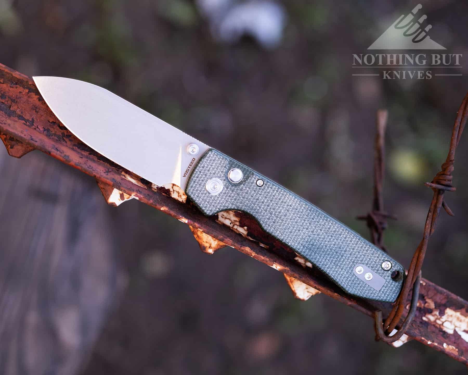 Vosteed Raccoon Review - Image 4 The blade of the Racoon is easy to maintain.