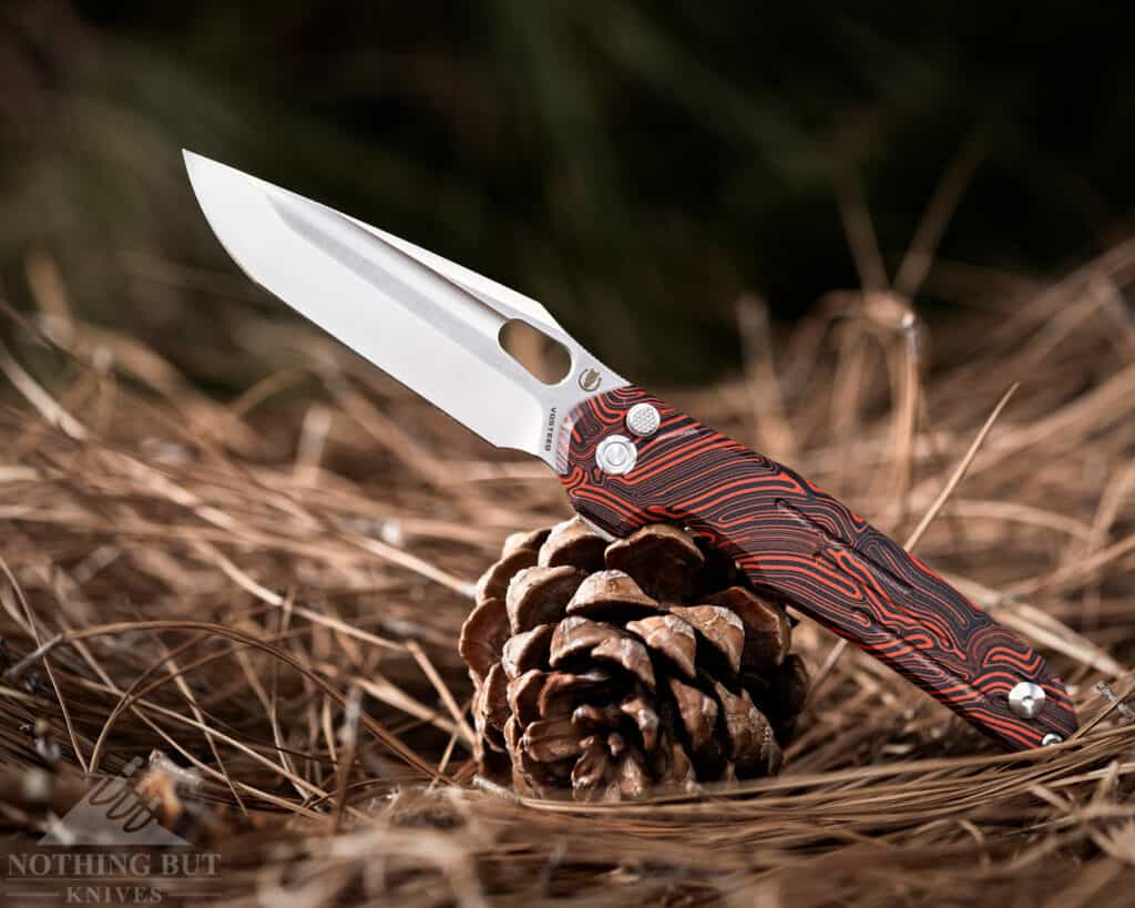 The Vosteed Thunderbird has flashly looks, but it is also a great knife that is surprisingly functional. 