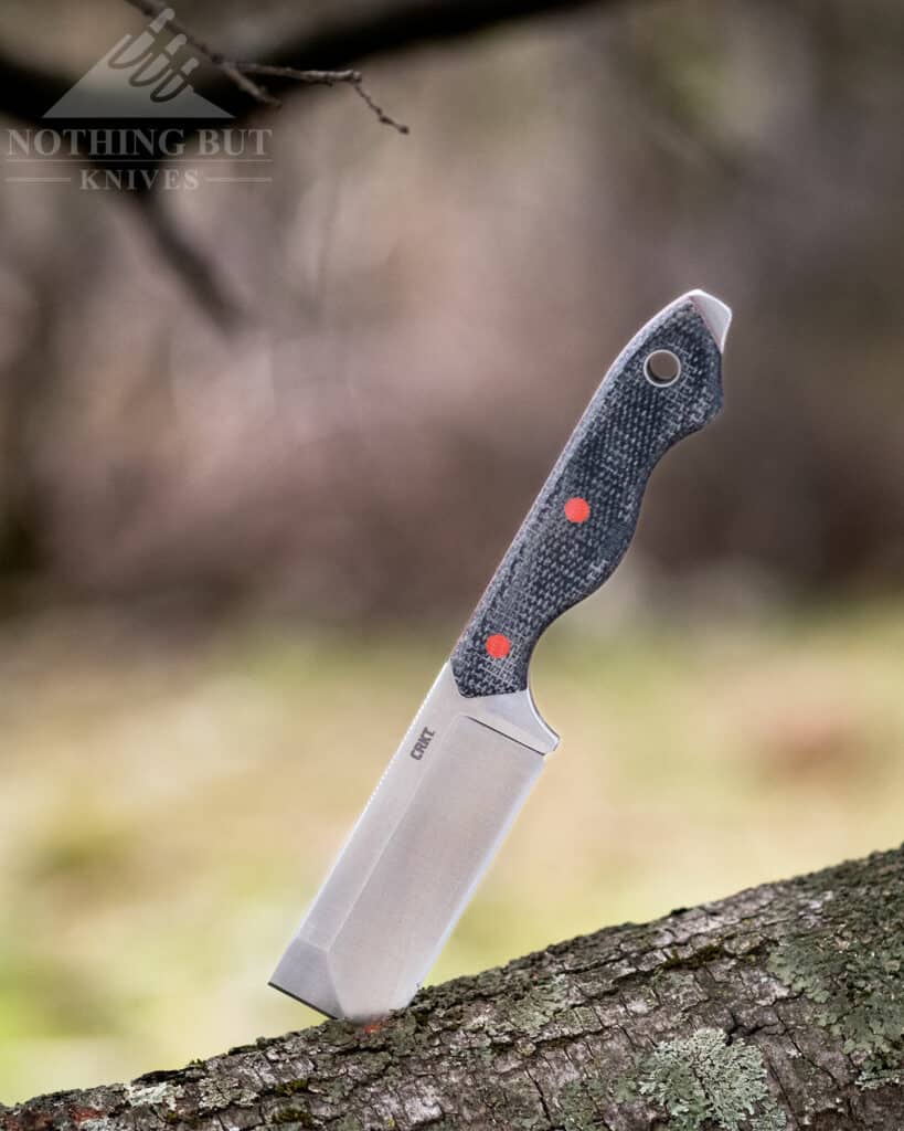 The CRKT Razel is a functional fixed blade pocket knife that needs a better pocket clip.
