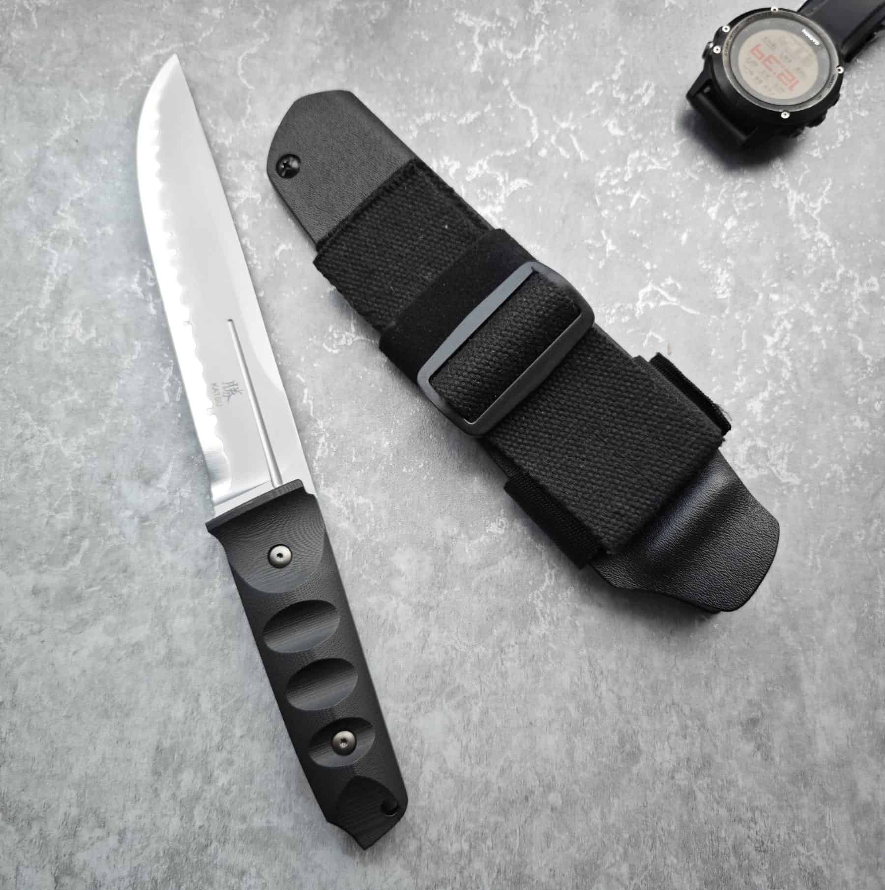 The FB01 marks a new direction for Katsu as it is the first outdoor fixed blade the company has manufactured.