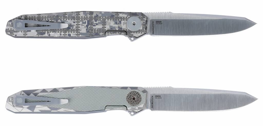 CRKT Rivet and Viral Pocket Knives