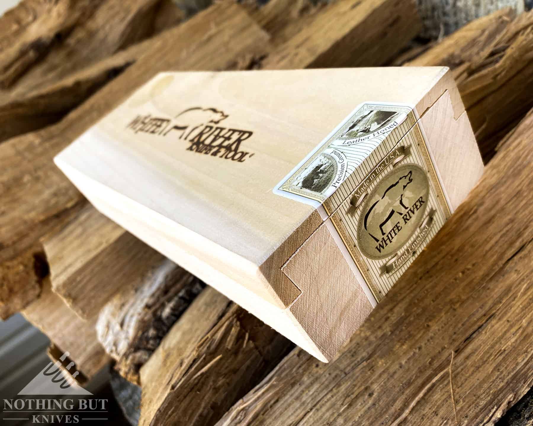 White River Knives takes their boxes seriously.