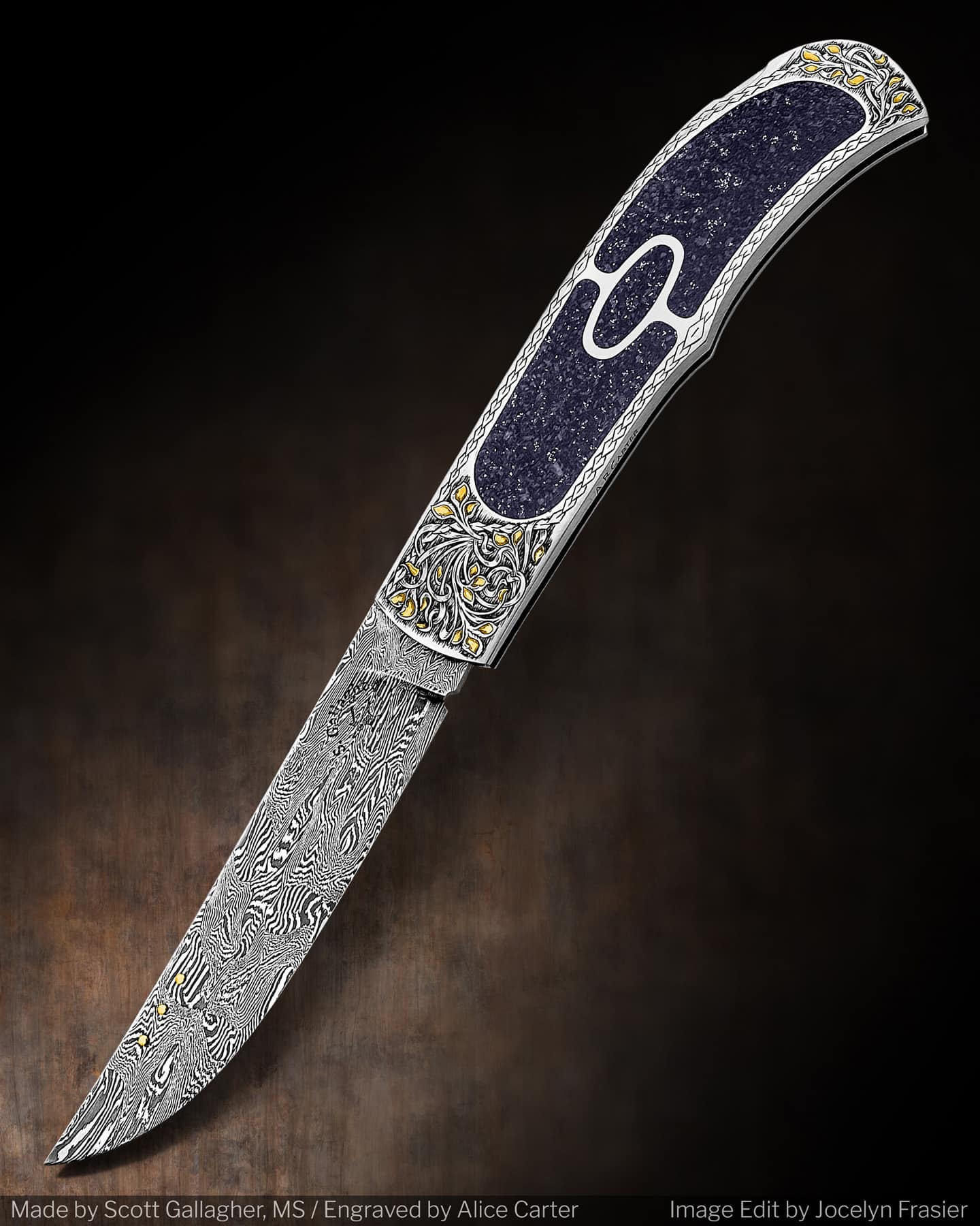 Nbk Custom Knifemaker Spotlight On Scott Gallagher - Image 4 NBK Custom Knifemaker Spotlight on Scott Gallagher - Image 1: Gallagher 030723 JF