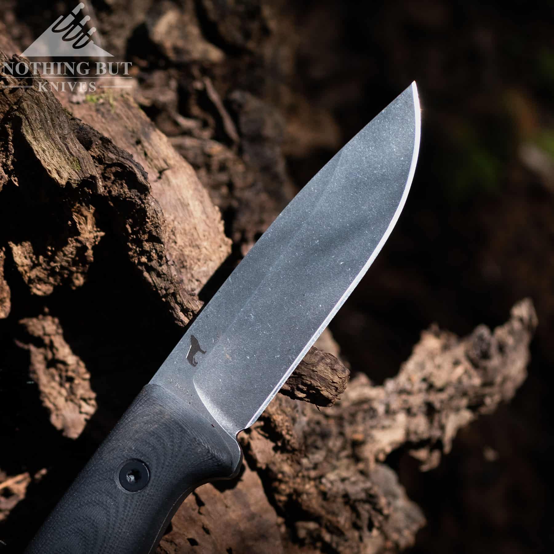 The Reiff F4 has an excellent blade for a variety of survival or bushcraft tasks. 