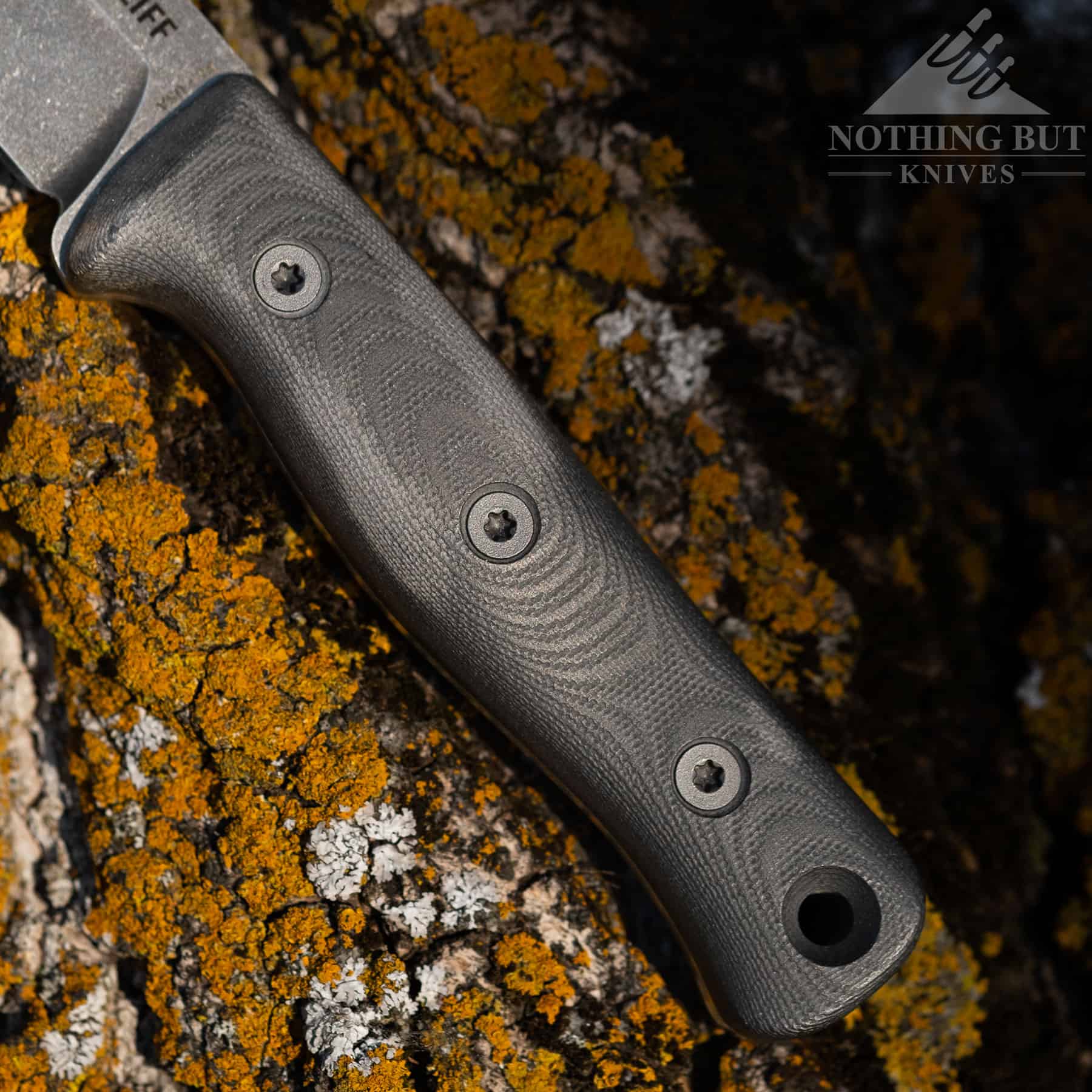 The Reiff F4 has one of the best handle designs of any fixed blade we have tested.