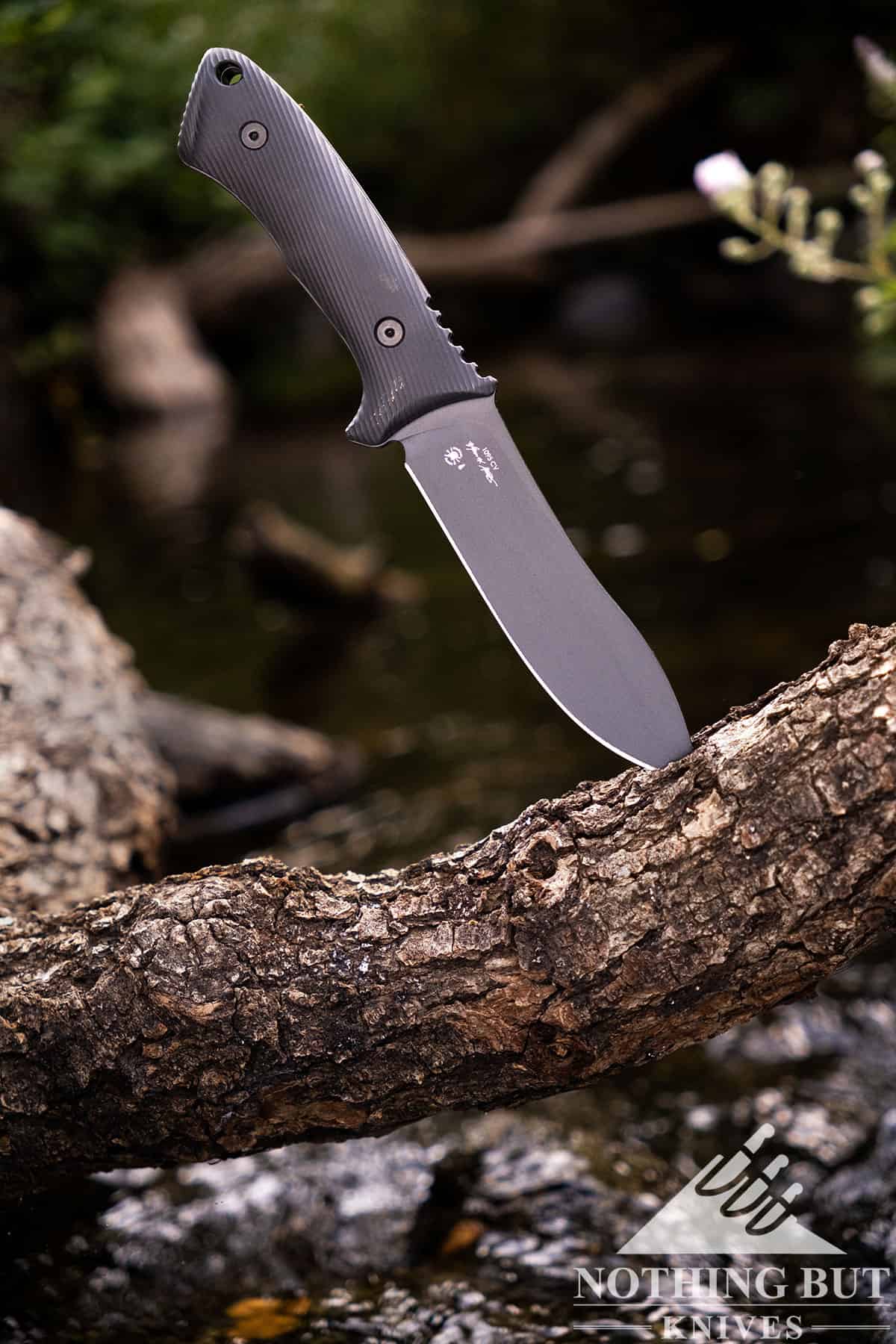 The Spartan-Harsey Nessmuk is a beast. The blade has far more in common with early Becker designs than it does a traditional Nessmuk.
