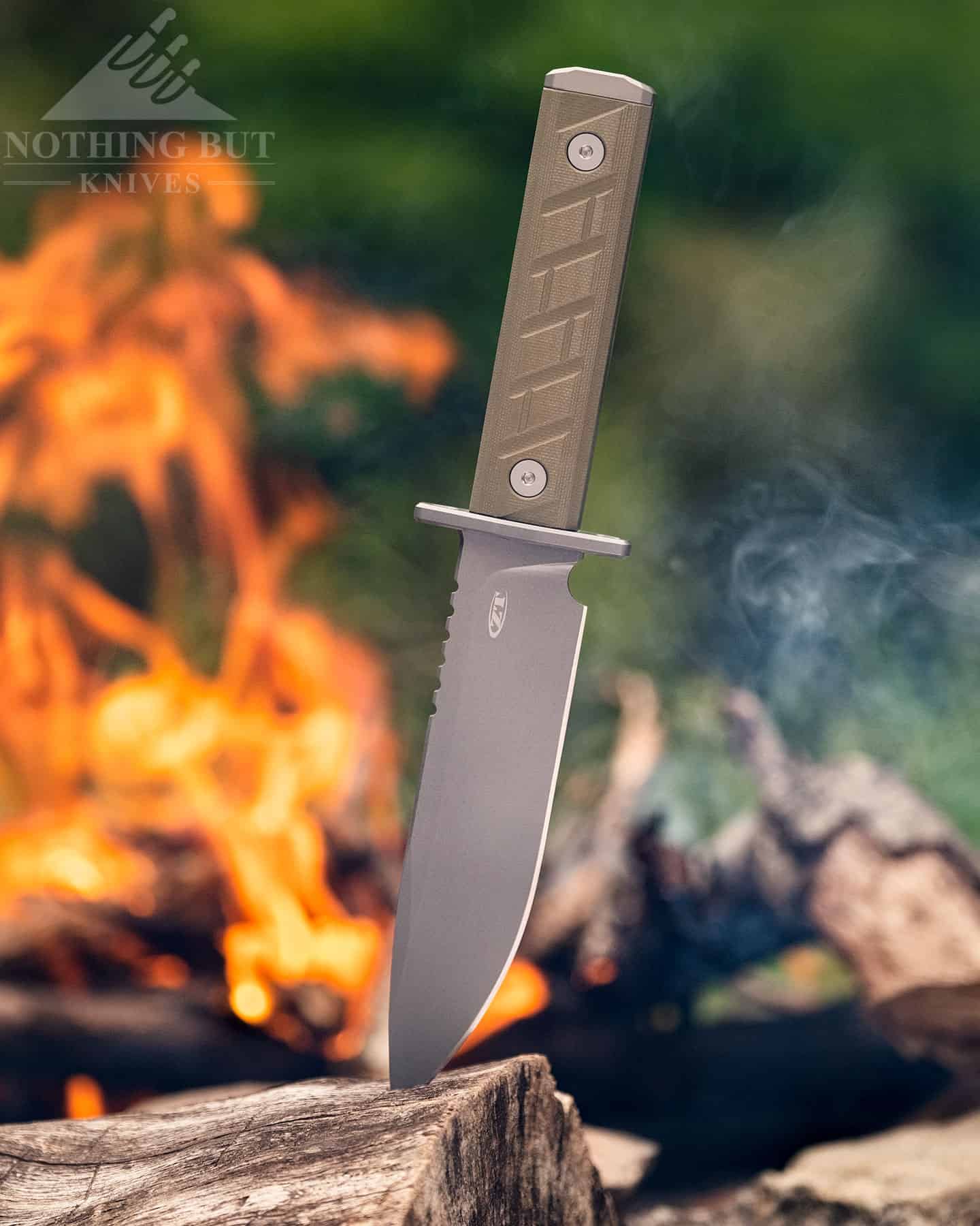 Camping with the Zero Tolerance 0006 is fun.