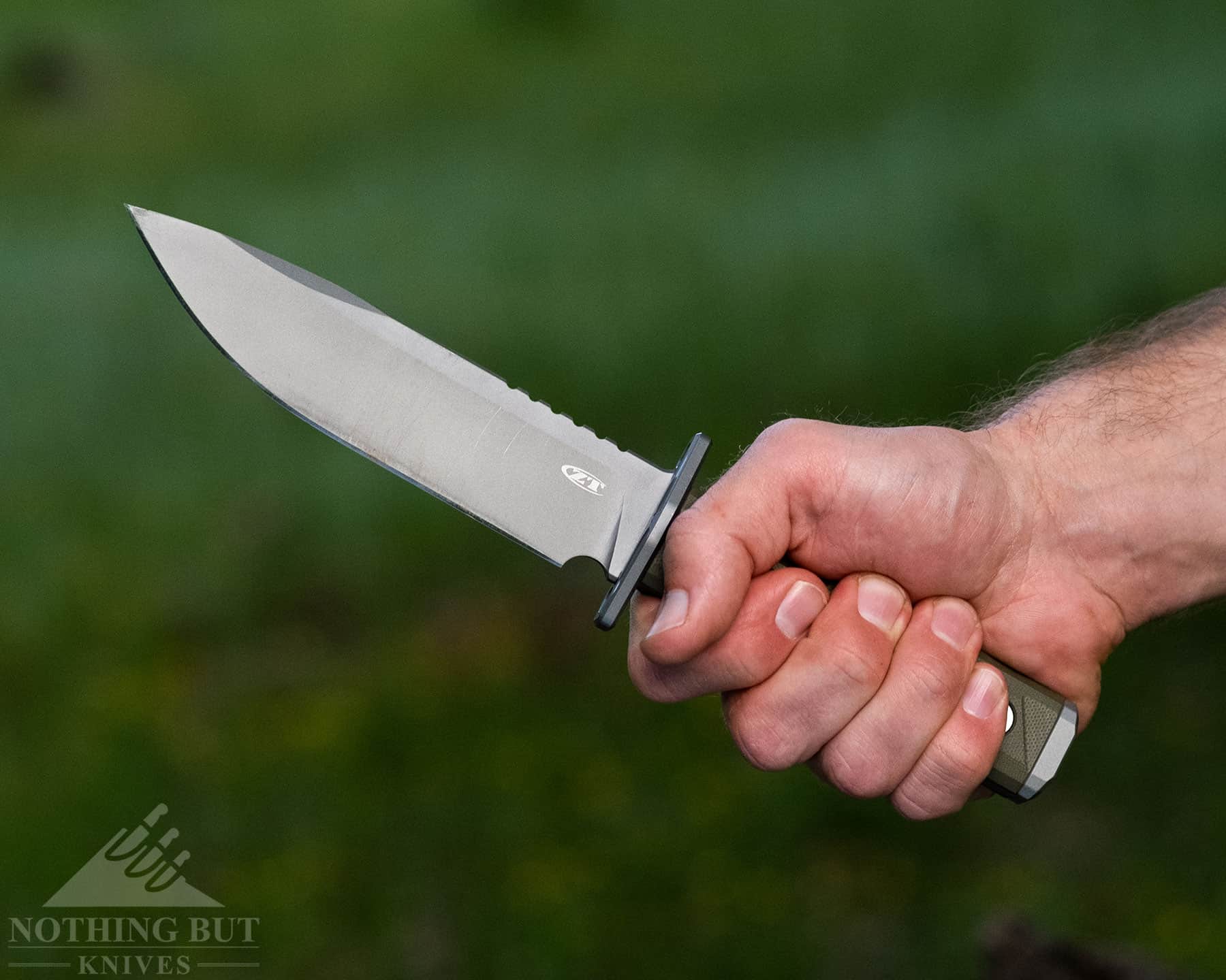 Hammer grip on the Zero Tolerance 0006. 