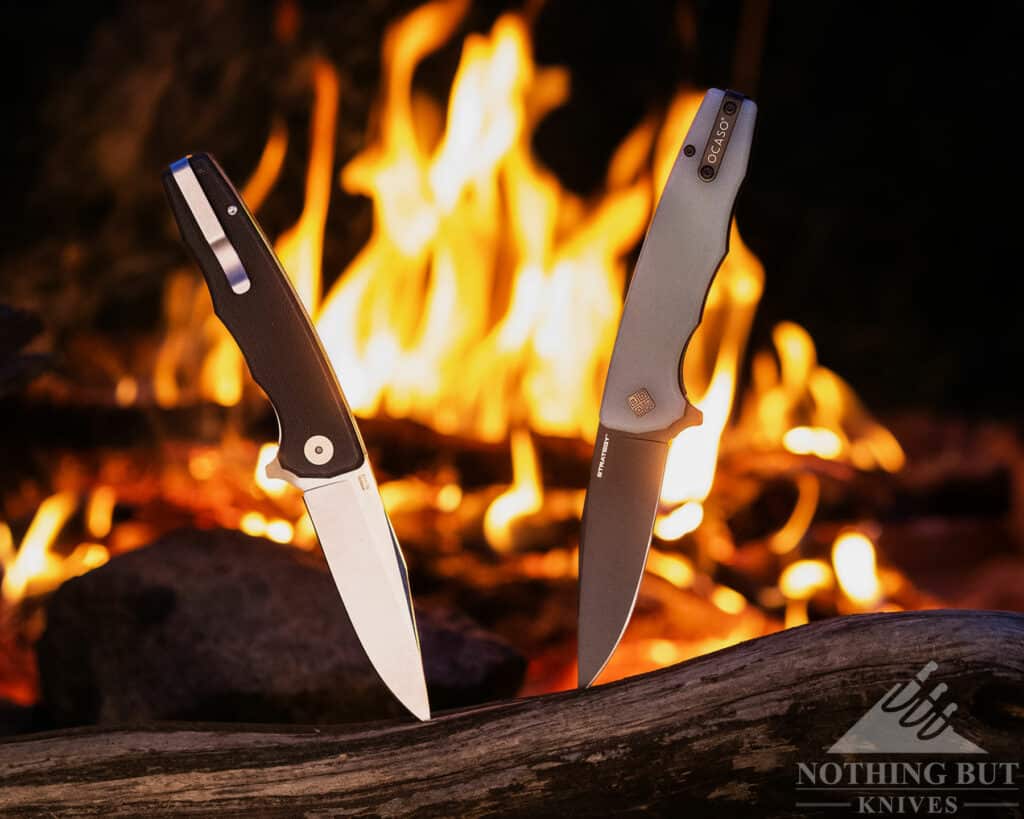 The Ocaso Strategy EDC knife is a good option for camping or backpacking. 