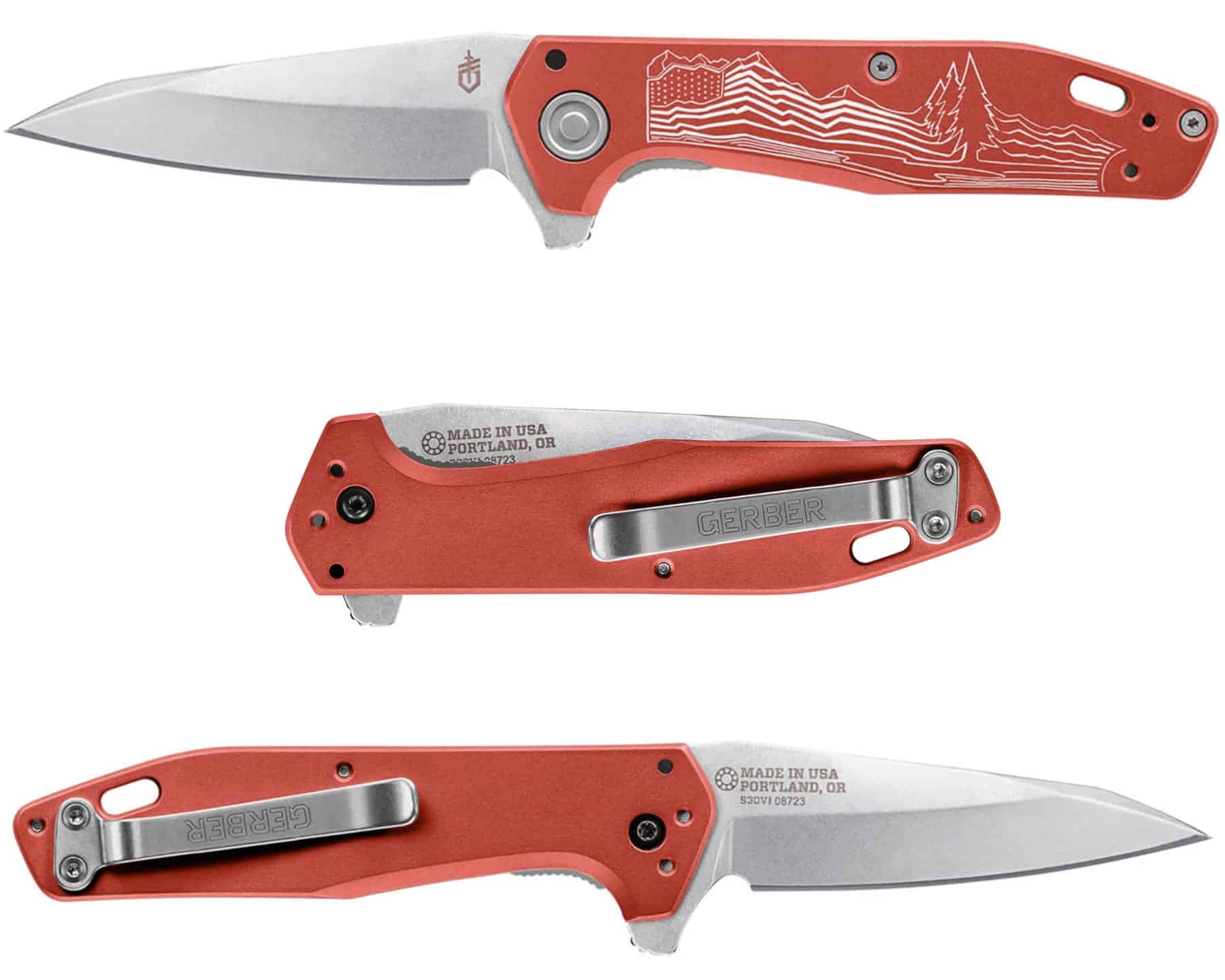 Gerber Fastball Independence Open and Closed