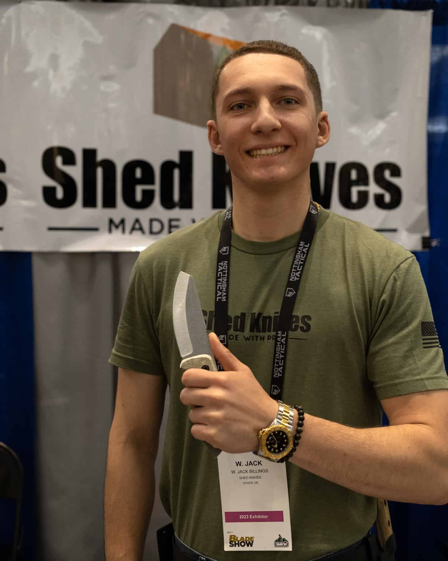 Shed Knives Founder
