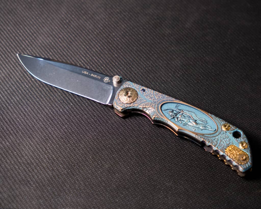 Our Incomplete Coverage Of Blade Show 2023 - Image 13 The Spartan Blades Limited-Edition Spartan Harsey Folder won a Blade Show 2023 award for Manufacturing Quality