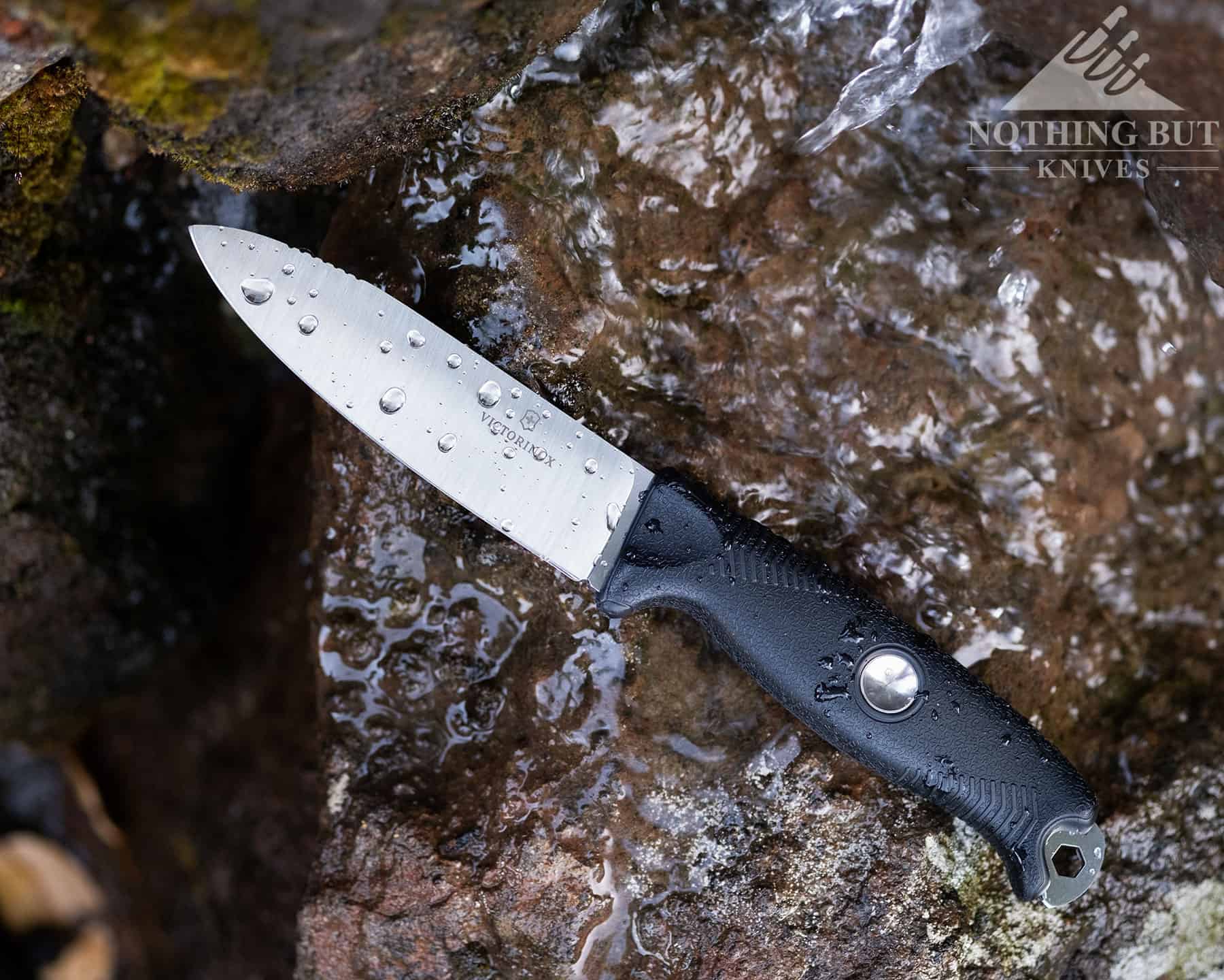 The Victorinox Venture is a great choice for wet environments. 