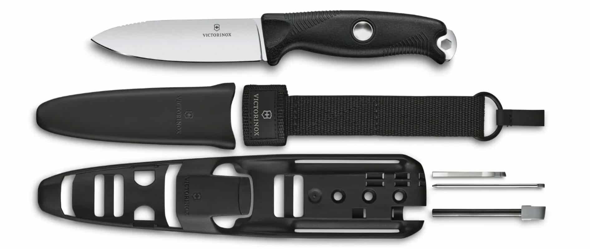 The Victorinox Venture Pro bushcraft knife is designed for the harshest wilderness environments. 