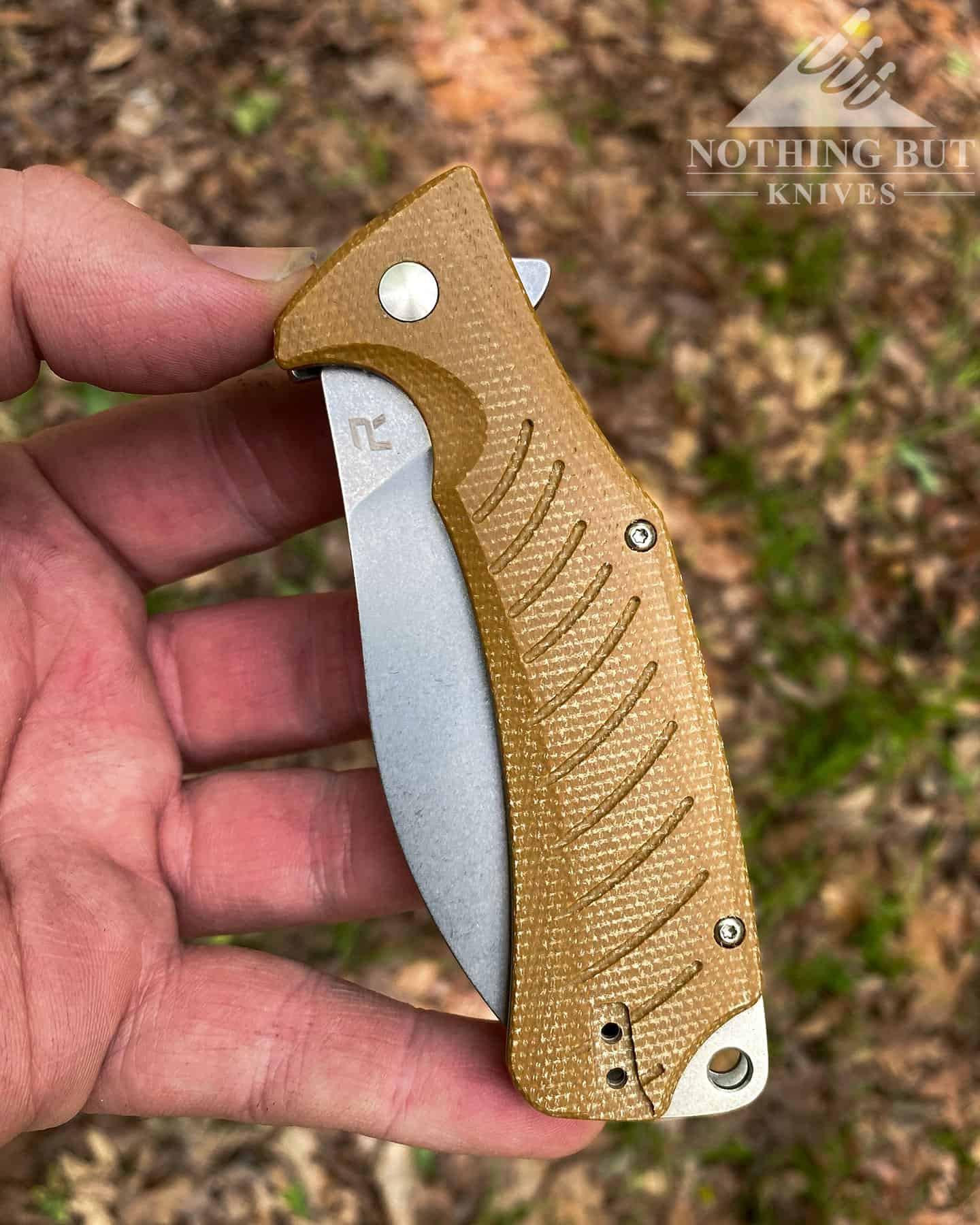 The G10 handle scales on the Ness are a nice touch. 