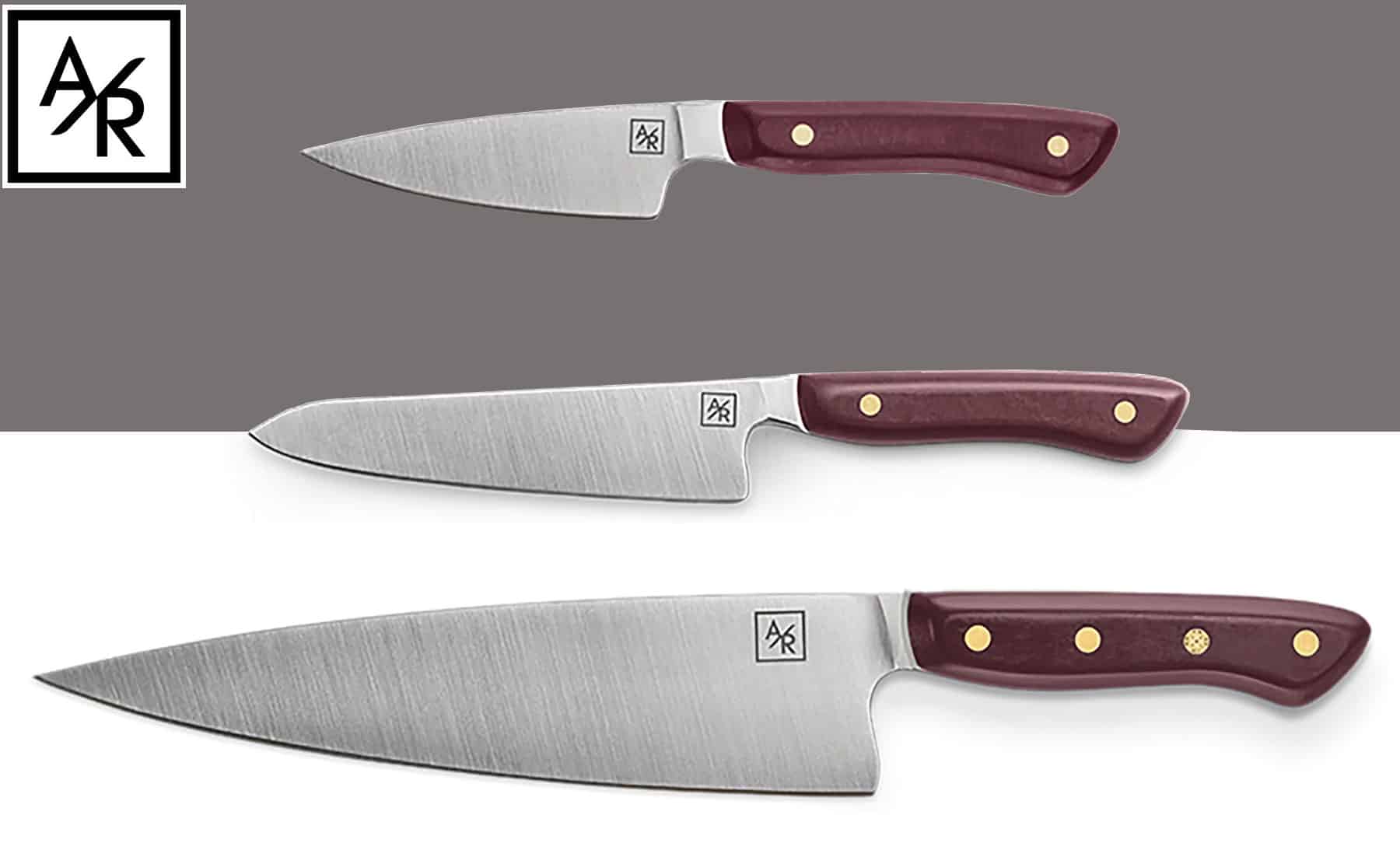 3-Piece Essential Knife Set in Mandarin