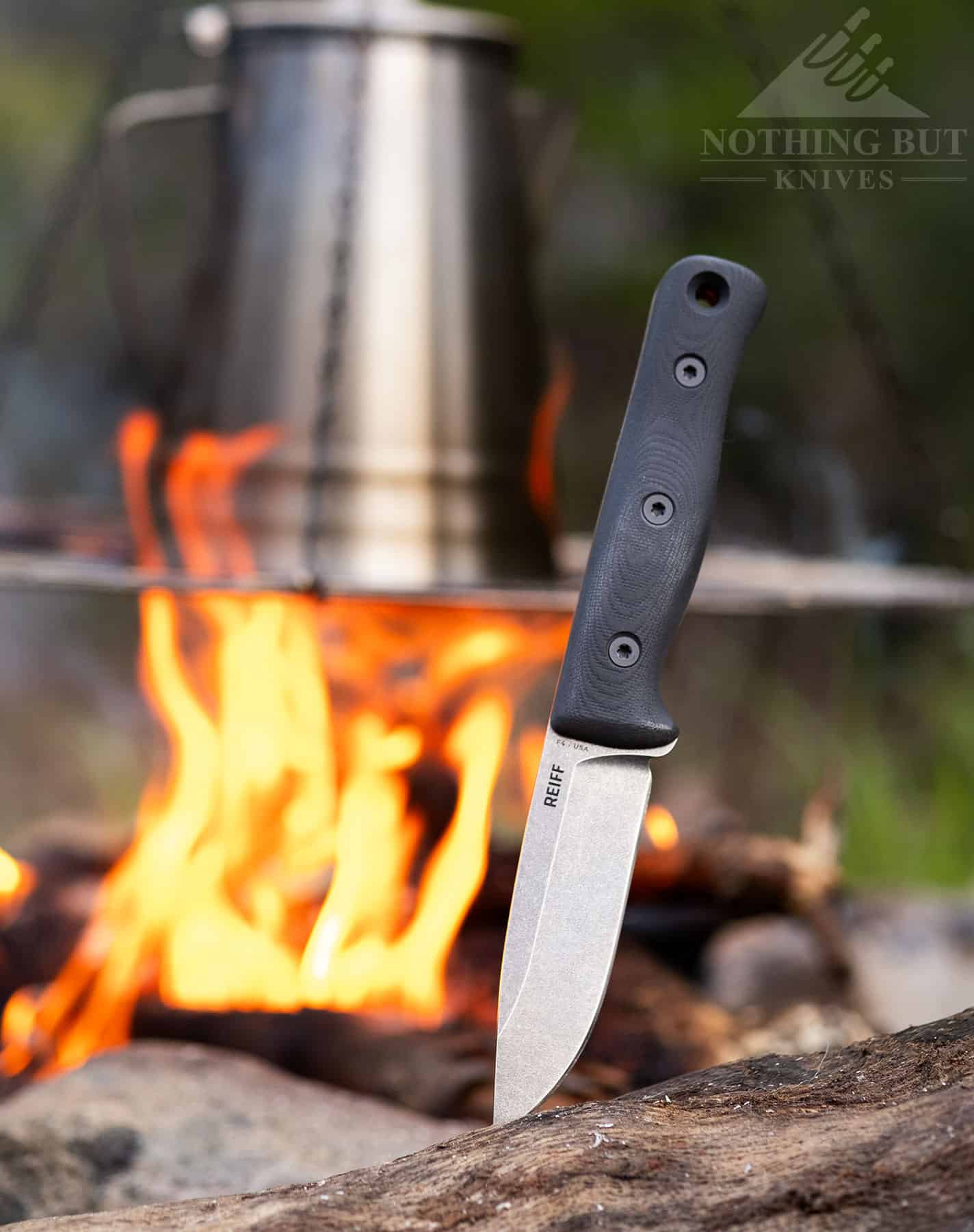 The Reiff F4 is an excellent gift knife for the survival enthusiast on your Christmas list. 