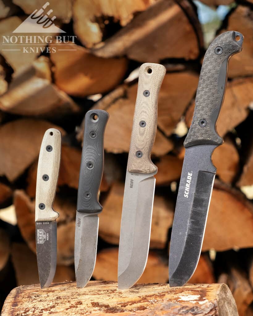 The perfect bushcraft knife size will vary from to person to person based on intended use and hand size. 