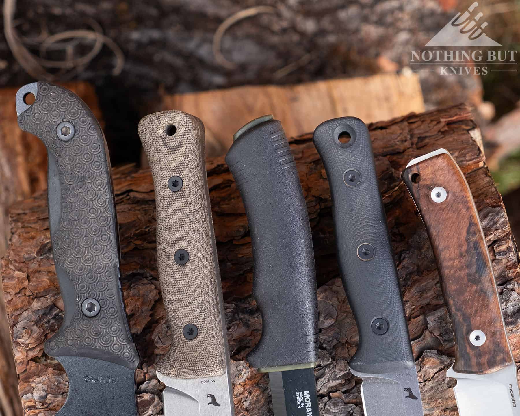 Handle material, shape and size are all important aspects of minding a bushcraft knife that best fit your needs.
