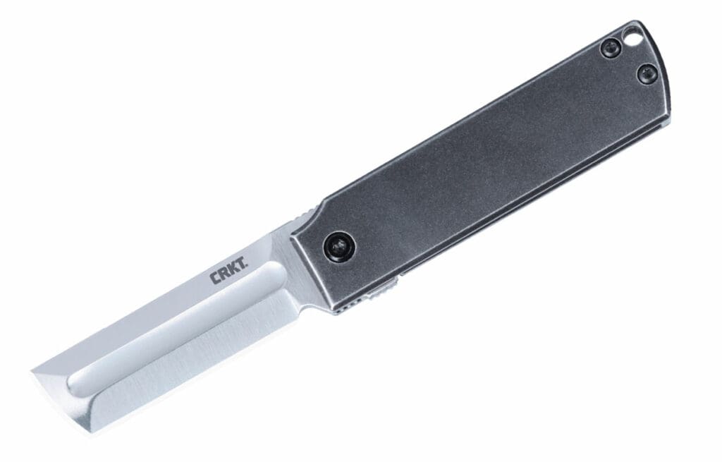 Crkt Swings Big Again At Blade Show West 2023 2 The MinimalX looks a little different than your average EDC pocket knife. It is nice to see such a creative design from CRKT.