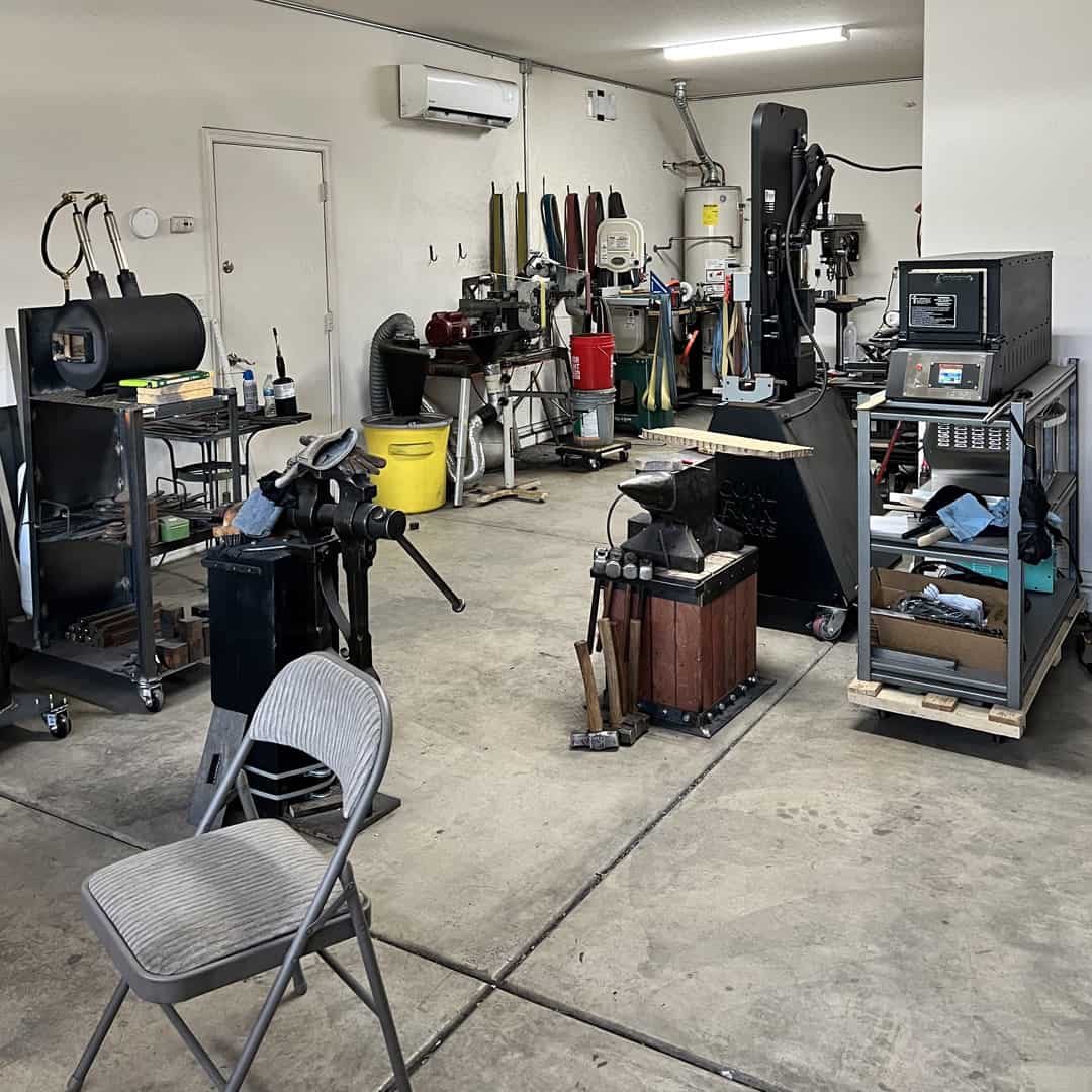 Jesse Hu's workshop Interior.