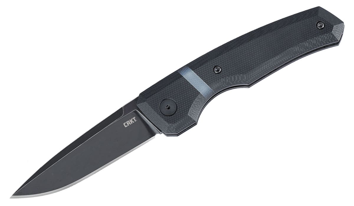 An American made auto pocket knife with Magnacut steel from CRKT.