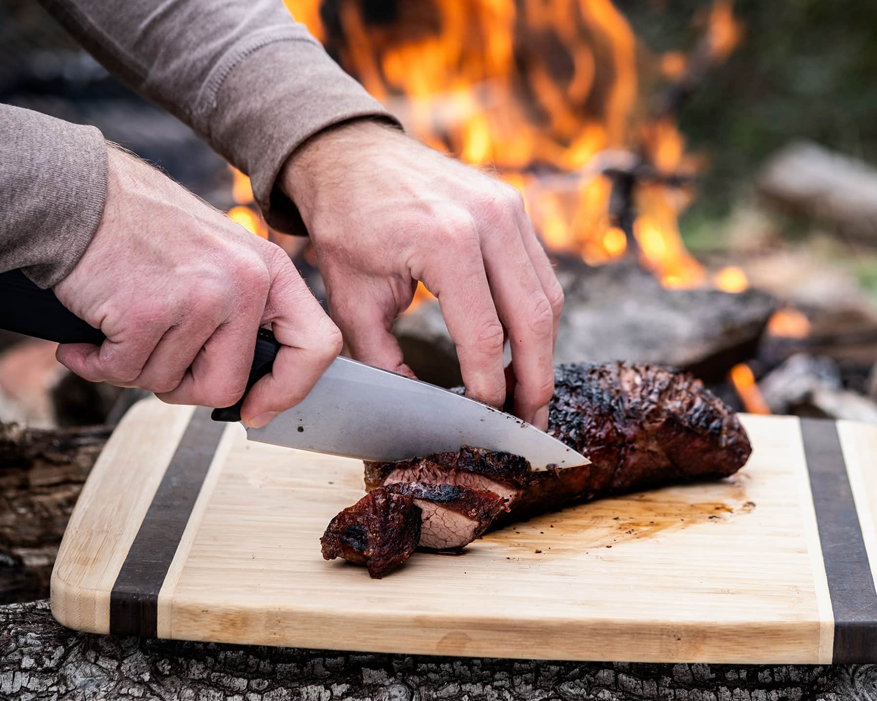 Best camp cooking knife. 