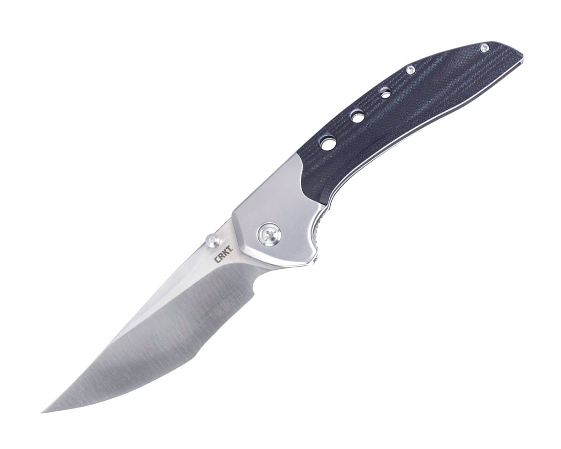 Crkt Drops New Folders And Updates The M-16 Ahead Of Shot Show 2026 - Image 2 The CRKT Orachi folding knife shown here in the open position in front of a white background.