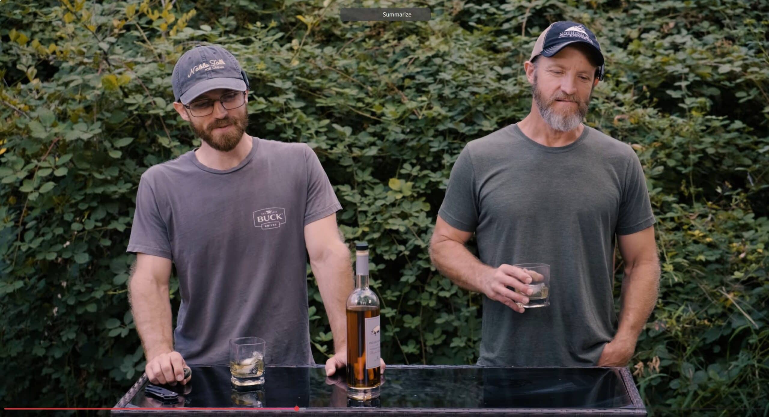 Ben and Andrew from Nothing But Knives talking about Buck and Bourbon.